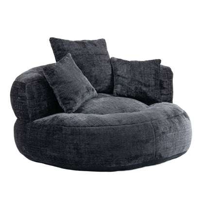 Lazy Sofa Durable Comfort Lounger High Back Bean Bag Chair Couch With