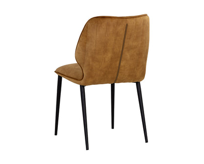 Clinton Dining Chair - Black - Nono Tapenade Gold