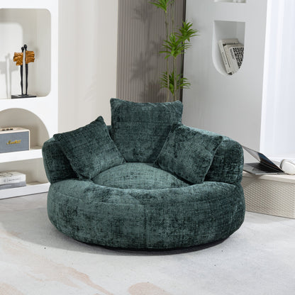 Lazy Sofa Durable Comfort Lounger High Back Bean Bag Chair Couch With