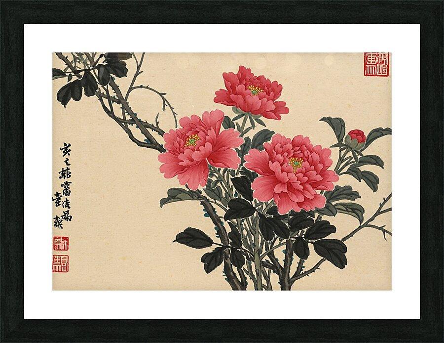 Imperial Peony – Fine Art Print & Framed Artwork - BoKy Atelier