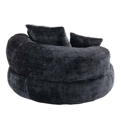 Lazy Sofa Durable Comfort Lounger High Back Bean Bag Chair Couch With