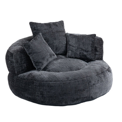 Lazy Sofa Durable Comfort Lounger High Back Bean Bag Chair Couch With