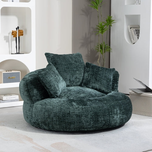 Lazy Sofa Durable Comfort Lounger High Back Bean Bag Chair Couch With