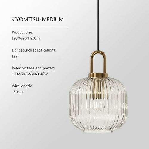 Glass Pendant Light Japanese Pendant Lamp Design Deco Nordic Led