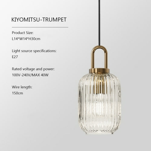 Glass Pendant Light Japanese Pendant Lamp Design Deco Nordic Led