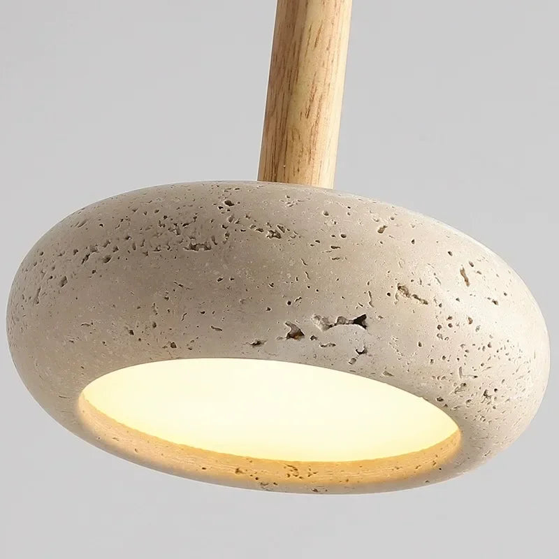 Small Bedside Pendant Light Travertine Bar Home Decoration Creative