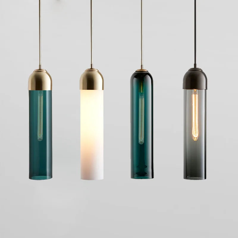 Modern Pendent Lamp Led Glass Nordic Hanging Lighting Fixtures