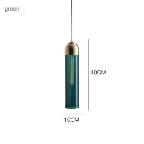 Modern Pendent Lamp Led Glass Nordic Hanging Lighting Fixtures