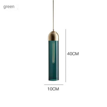 Modern Pendent Lamp Led Glass Nordic Hanging Lighting Fixtures