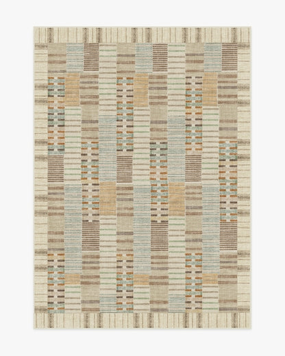 Architectural Digest Selene Neutral Multicolor Tufted Rug