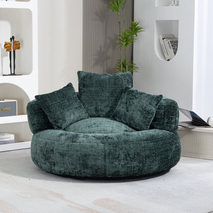 Lazy Sofa Durable Comfort Lounger High Back Bean Bag Chair Couch With