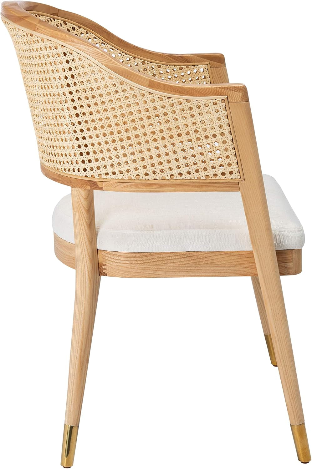 Couture Home Collection Rogue Natural Rattan Living Room Dining Accent