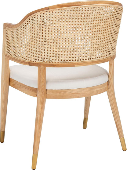 Couture Home Collection Rogue Natural Rattan Living Room Dining Accent