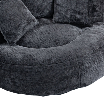 Lazy Sofa Durable Comfort Lounger High Back Bean Bag Chair Couch With