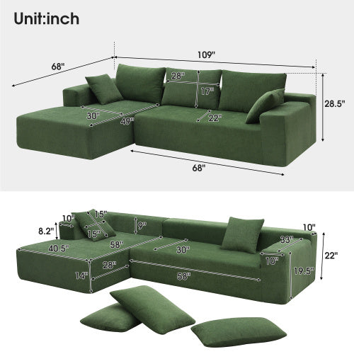 Modular Combination Living Room Sofa Set