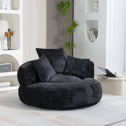 Lazy Sofa Durable Comfort Lounger High Back Bean Bag Chair Couch With