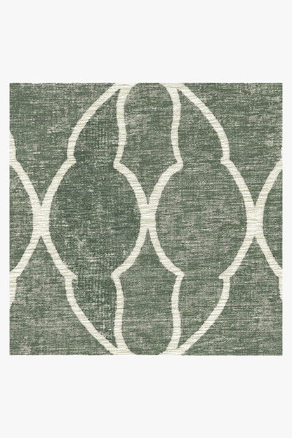 Grogu™  Trellis Sage Green Tufted Rug