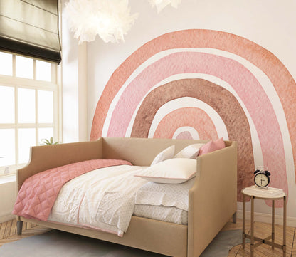 Boho Rainbow Wallpaper Mural