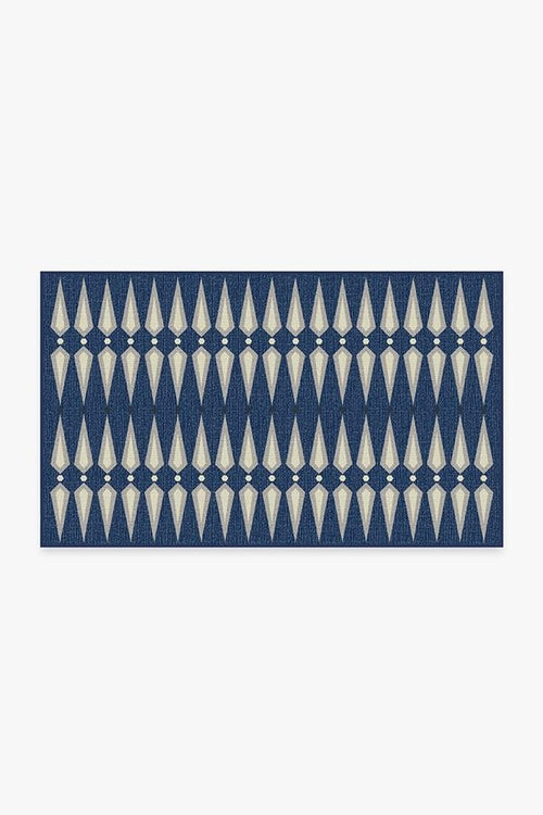 Jonathan Adler Carnaby Admiral Blue Tufted Rug