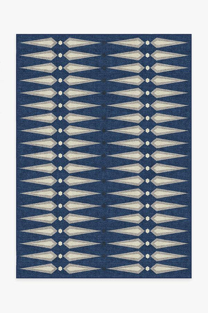 Jonathan Adler Carnaby Admiral Blue Tufted Rug