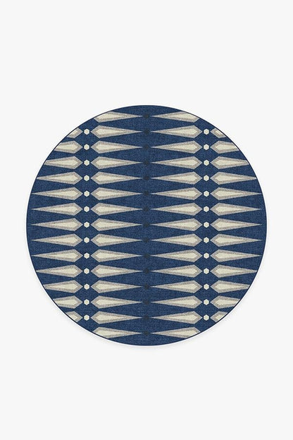 Jonathan Adler Carnaby Admiral Blue Tufted Rug