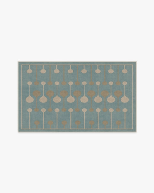 Jonathan Adler Droplet Blue Tufted Rug