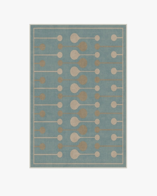 Jonathan Adler Droplet Blue Tufted Rug