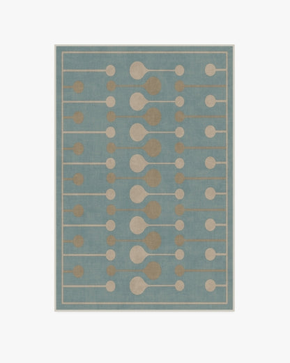 Jonathan Adler Droplet Blue Tufted Rug