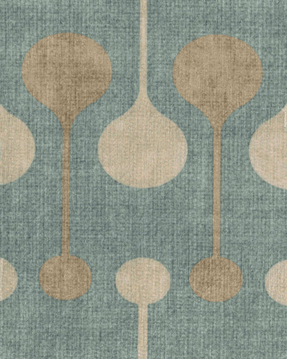 Jonathan Adler Droplet Blue Tufted Rug