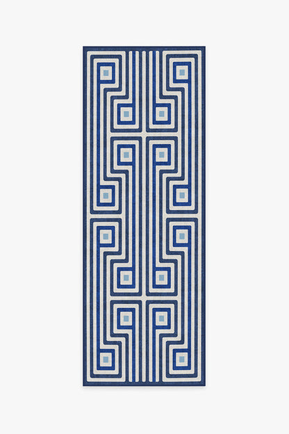 Jonathan Adler Greenwich Blue Tufted Rug