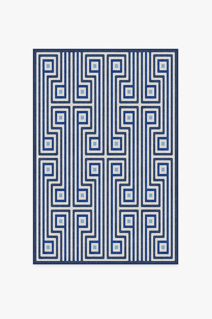 Jonathan Adler Greenwich Blue Tufted Rug