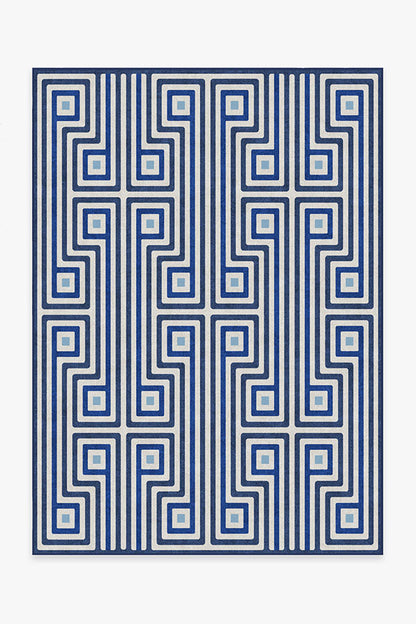 Jonathan Adler Greenwich Blue Tufted Rug