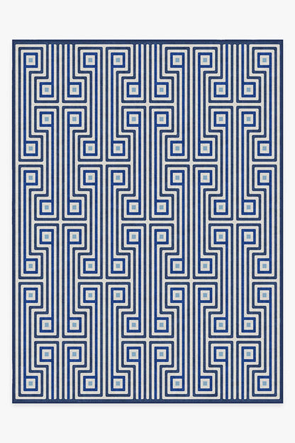 Jonathan Adler Greenwich Blue Tufted Rug