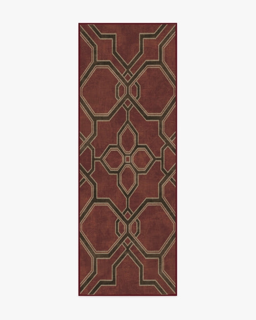 Martyn Lawrence Bullard Kian Red Tufted Rug