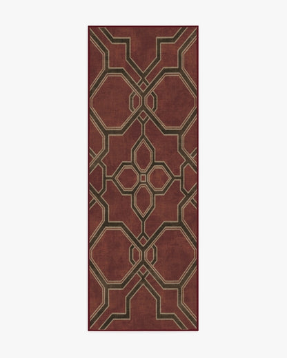 Martyn Lawrence Bullard Kian Red Tufted Rug