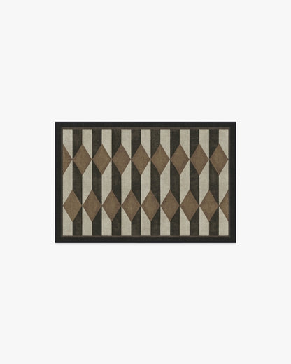 Martyn Lawrence Bullard Oak Black & Camel Tufted Rug