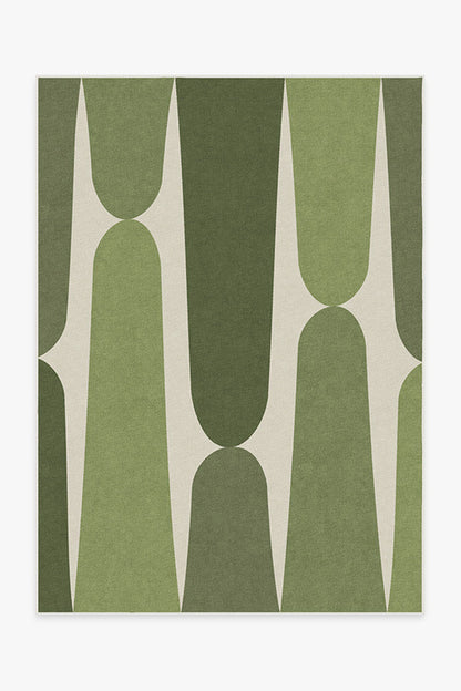 Millie Sage Green Tufted Rug