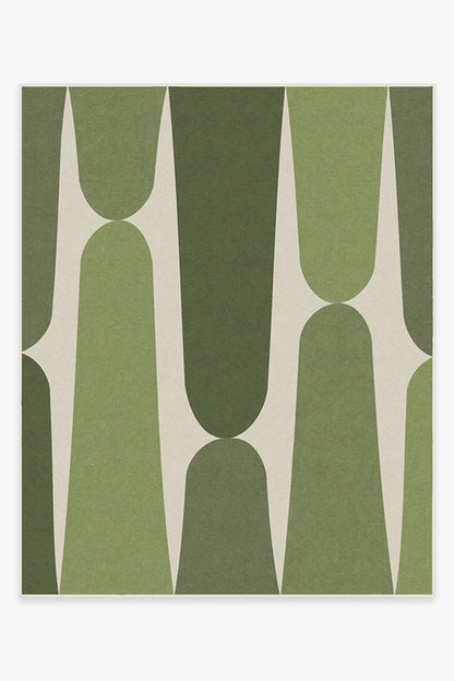 Millie Sage Green Tufted Rug