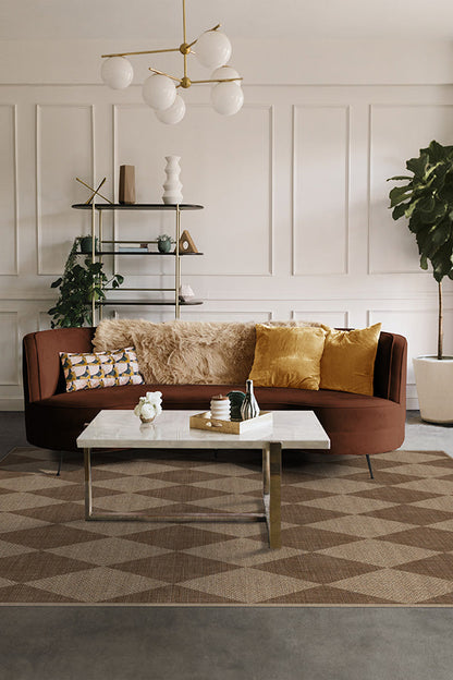 Palazzo Latte Brown Re-Jute Rug