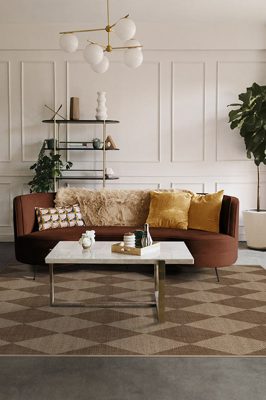 Palazzo Latte Brown Re-Jute Rug