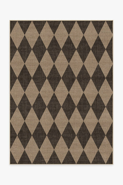 Palazzo Soft Black Re-Jute Rug