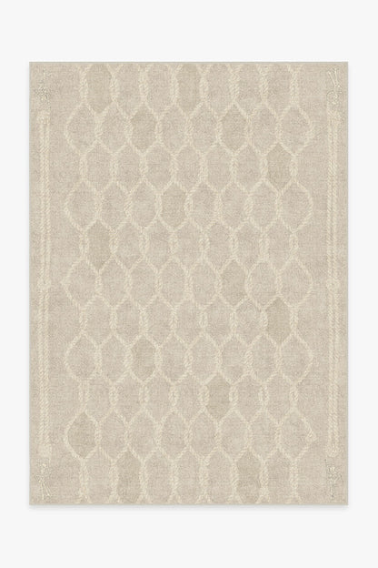 Toy Story Rope Trellis Creamy Pearl Tufted Rug